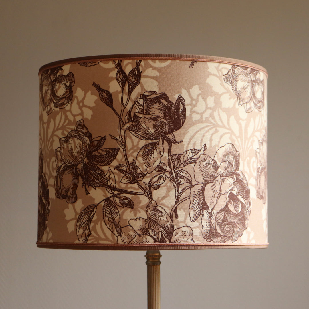 PINK SHABBY CHIC laminated fabric lampshade, ref R3