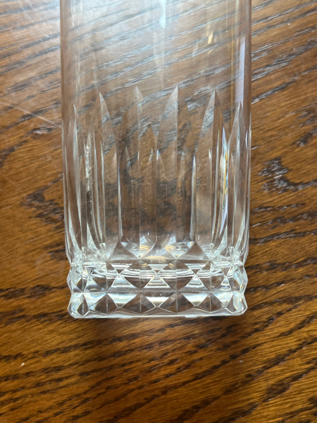 8 verres à orangeade ou bière baccarat Piccadilly art déco