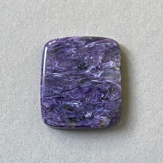 Charoite, CHR060, taille cabochon, 30x26x6 mm