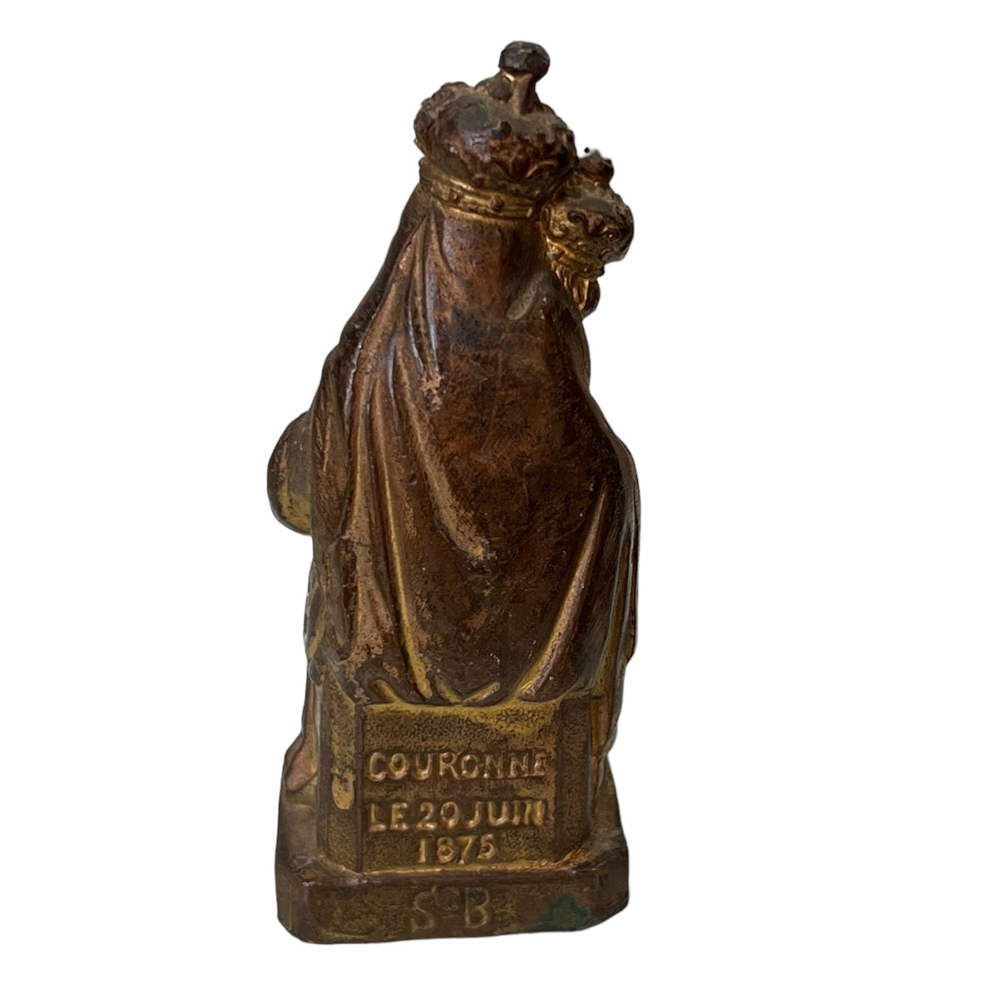 Notre Dame du Port Clermont Ferrand Statuette 20. Juni 1875