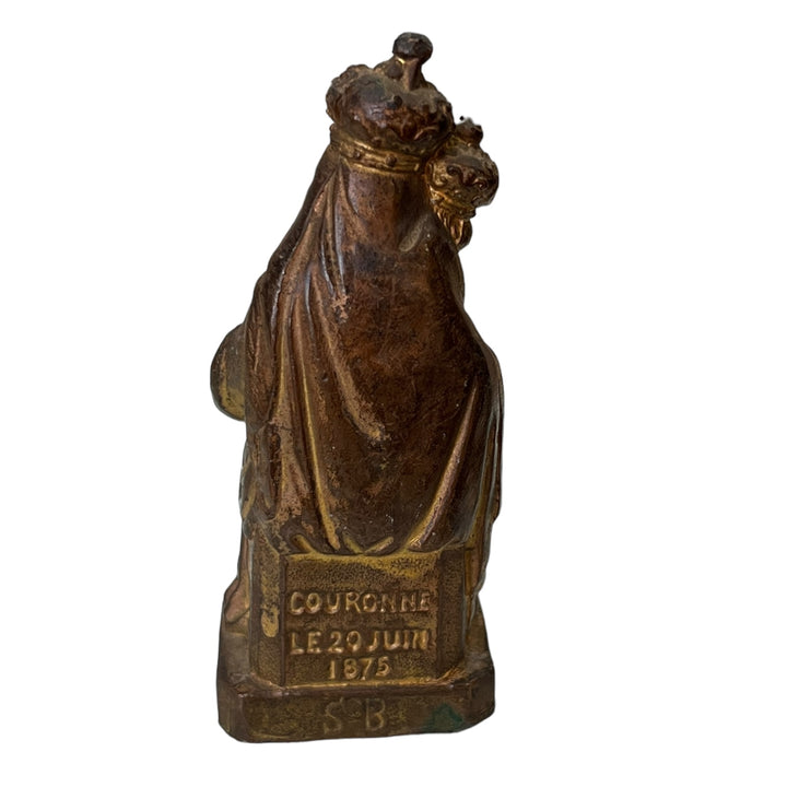 Notre Dame du Port Clermont Ferrand statuette June 20, 1875