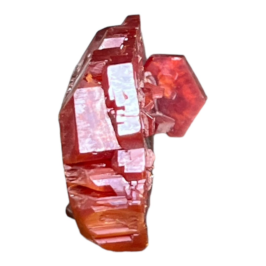 Vanadinite maclée gemme du Maroc