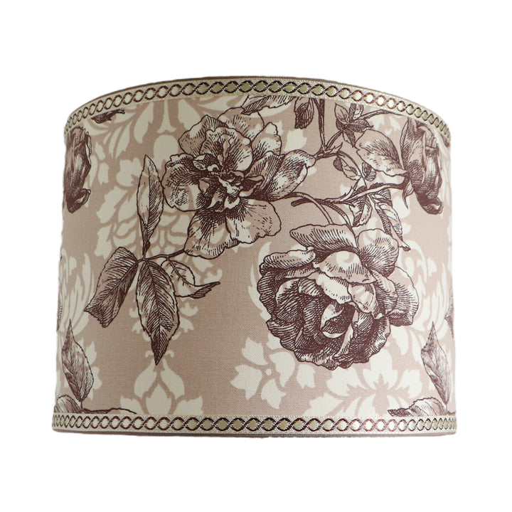 PINK SHABBY CHIC laminated fabric lampshade, ref R4