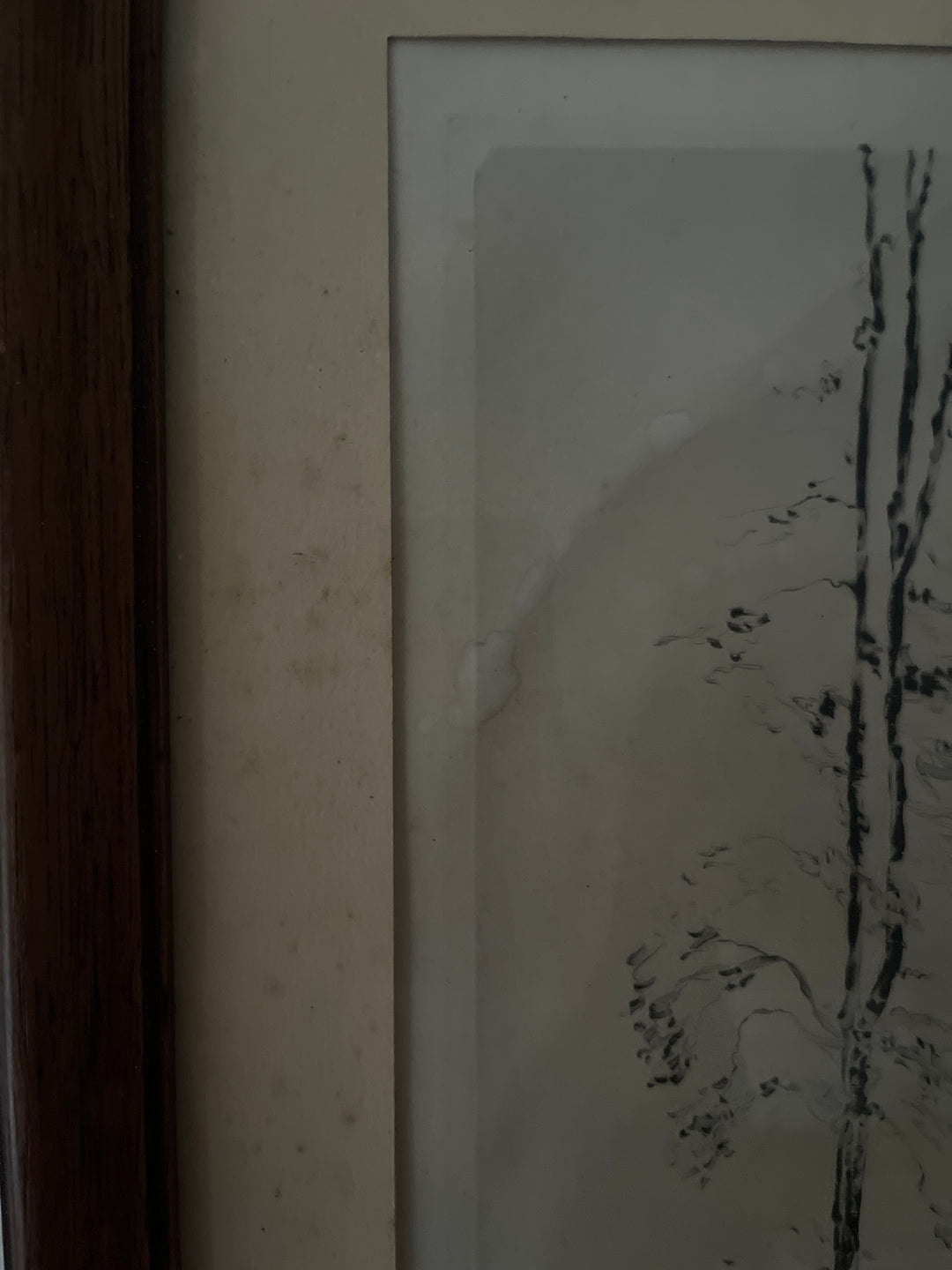 eau forte de Bruges par Emile lequeux (1871-1935)