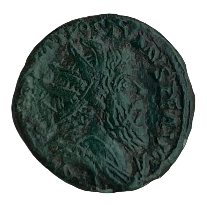 Doppelte barbarische Postum -Sesterce Virtus Aug