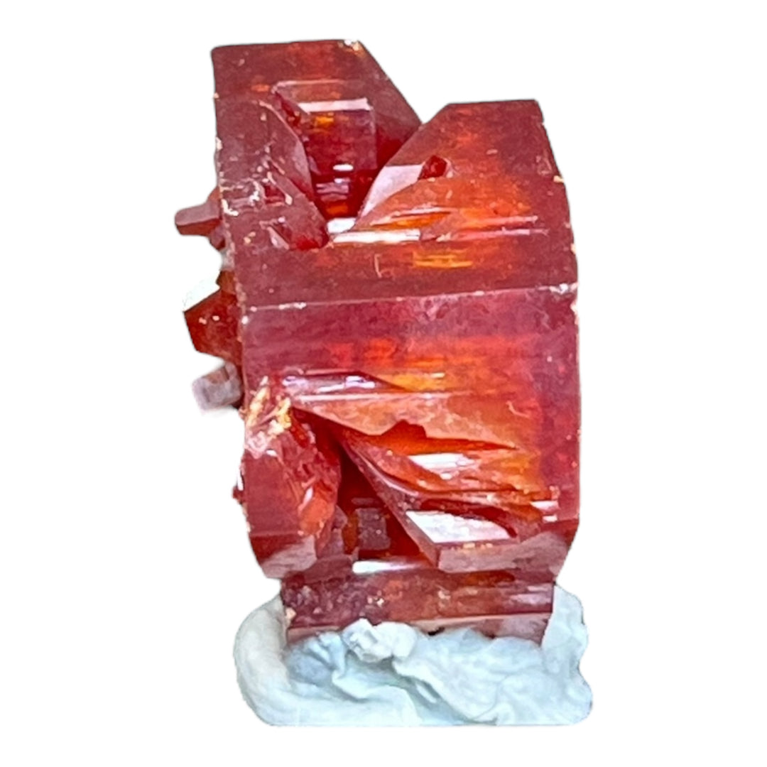 Vanadinite maclée gemme du Maroc