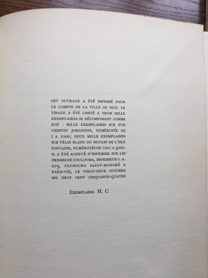 Histoire de Nice par Robert Latouche 3 tomes