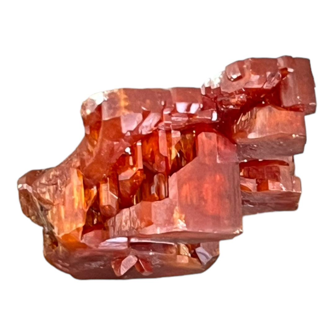 Vanadinite maclée gemme du Maroc