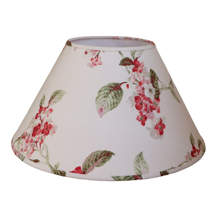 Conical lampshade (Empire), publisher fabric, laminated, handmade