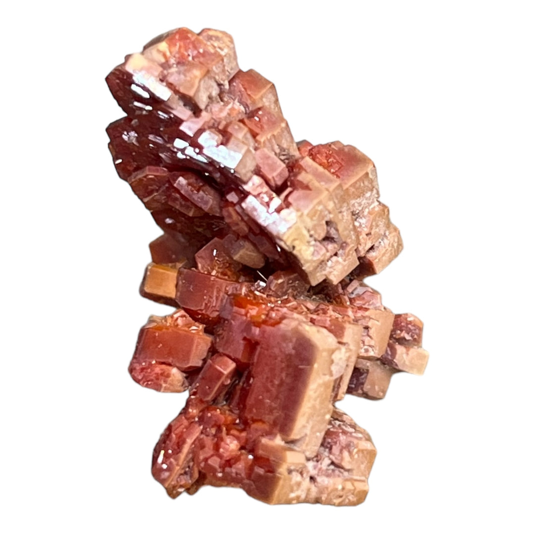 Vanadinite Maclée Rouge Brun aus Marokko