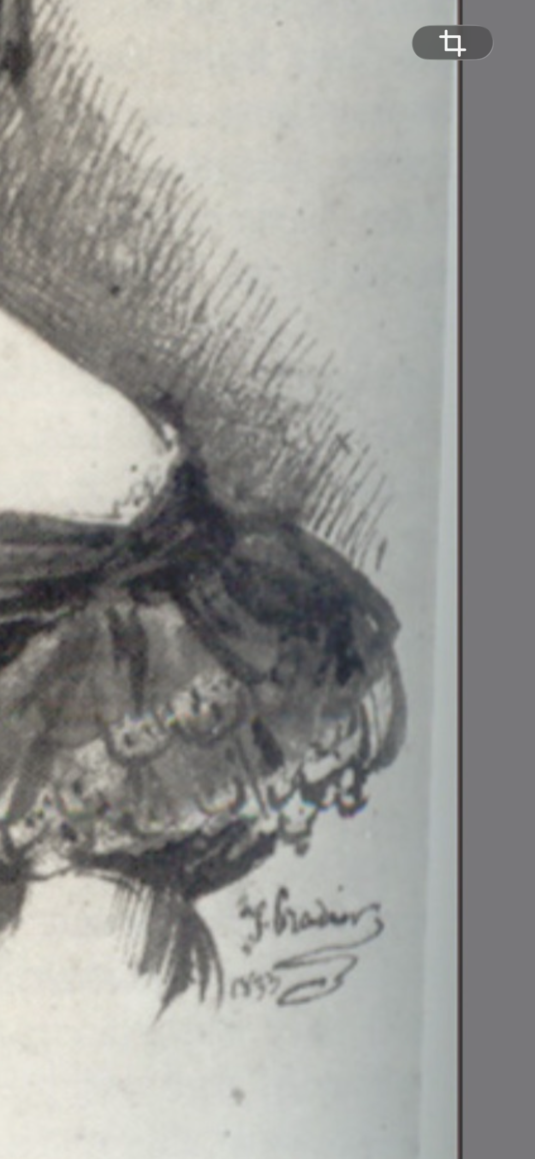 dessin d’étude par James Pradier