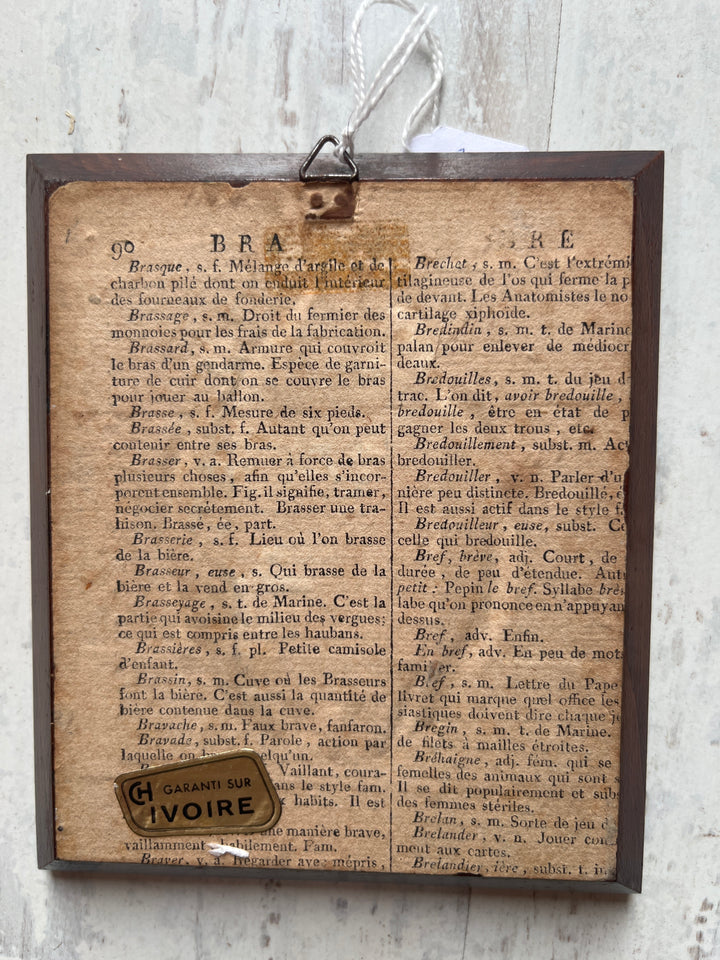 miniature Marie Antoinette sur ivoire