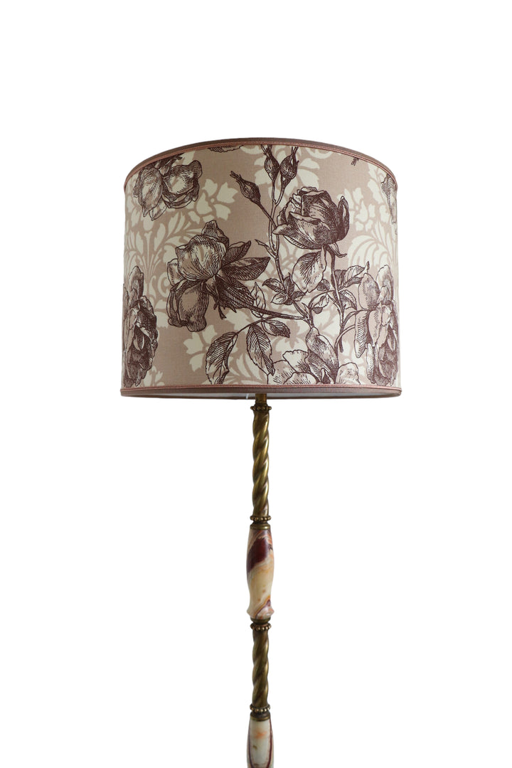 PINK SHABBY CHIC laminated fabric lampshade, ref R3