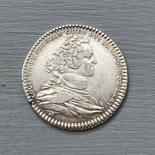 Silver token, artillery, Louis Charles de Bourbon