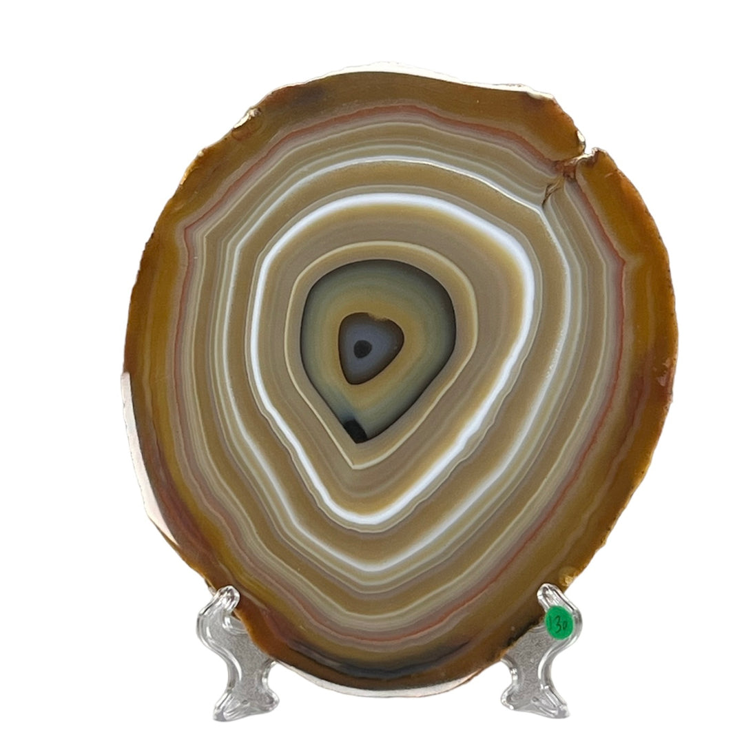 Tranche Agate polie du Brésil M18S256