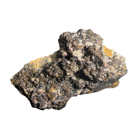 Fluorit -Quarz -Epimorphe auf Baryte Wolsendorf Deutschland M18W41