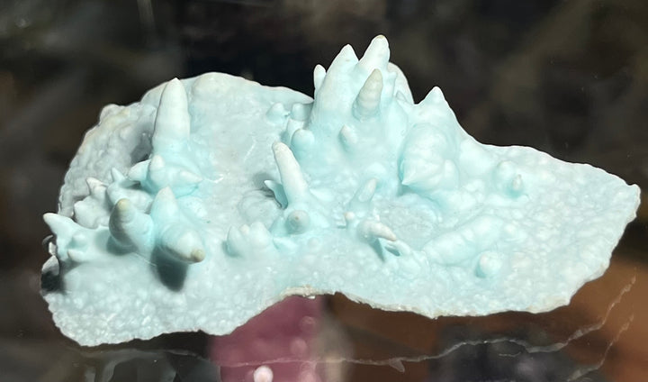 Aragonite bleue variété Zeiringite Slovaquie M18E248