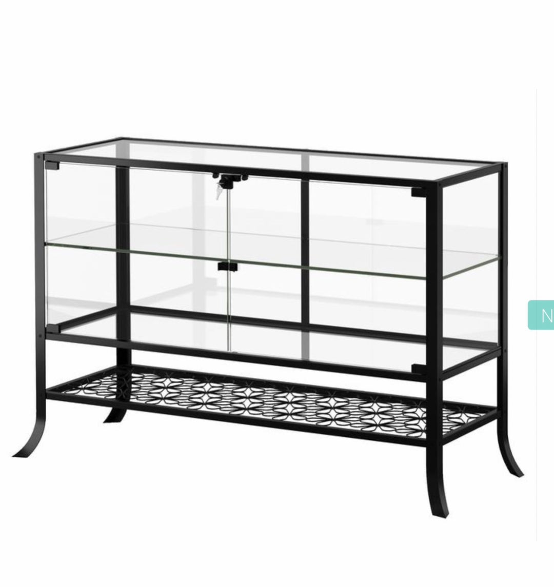 vitrine buffet bas  ikea klingsbo