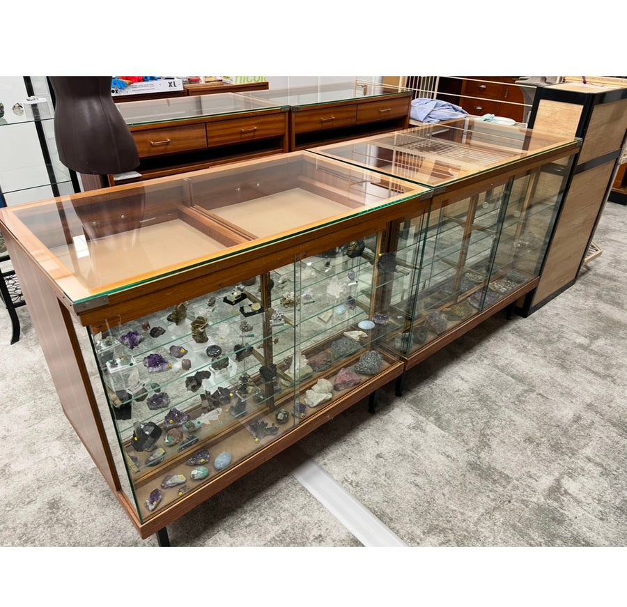 4 meubles de métier présentoirs bijouterie maroquinerie années 1950