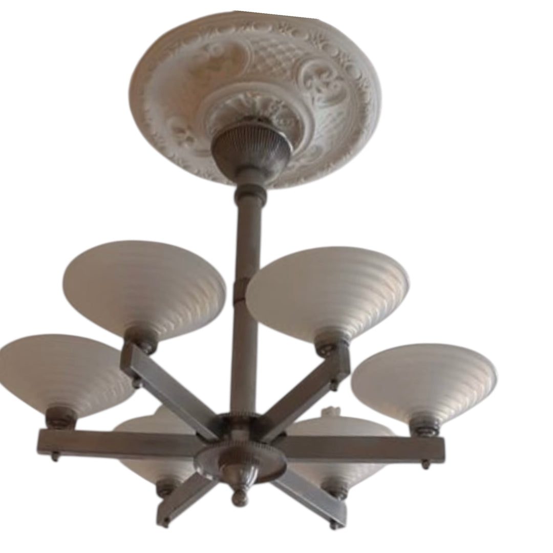 Lustre art déco Georges Leleu