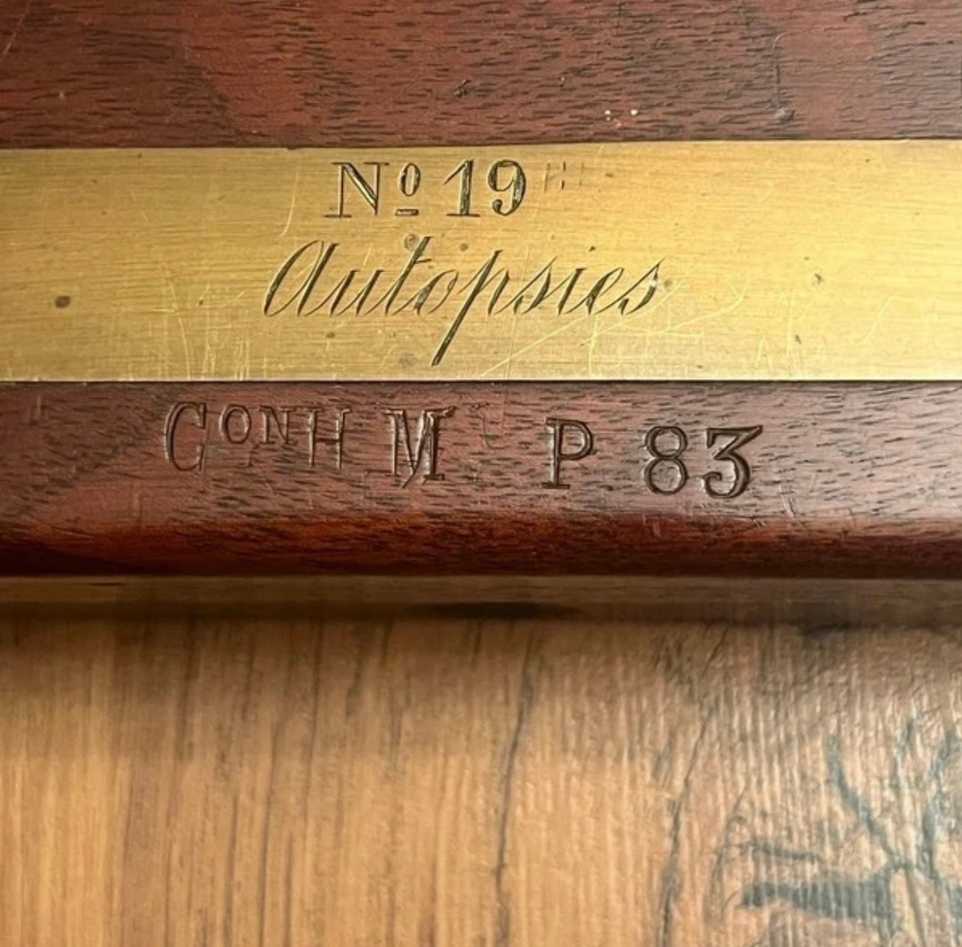Coffret d'Autopsie Militaire XIXe – Signé Charrière - Collin & Cie Paris – Réglementaire Armée Française (1883)