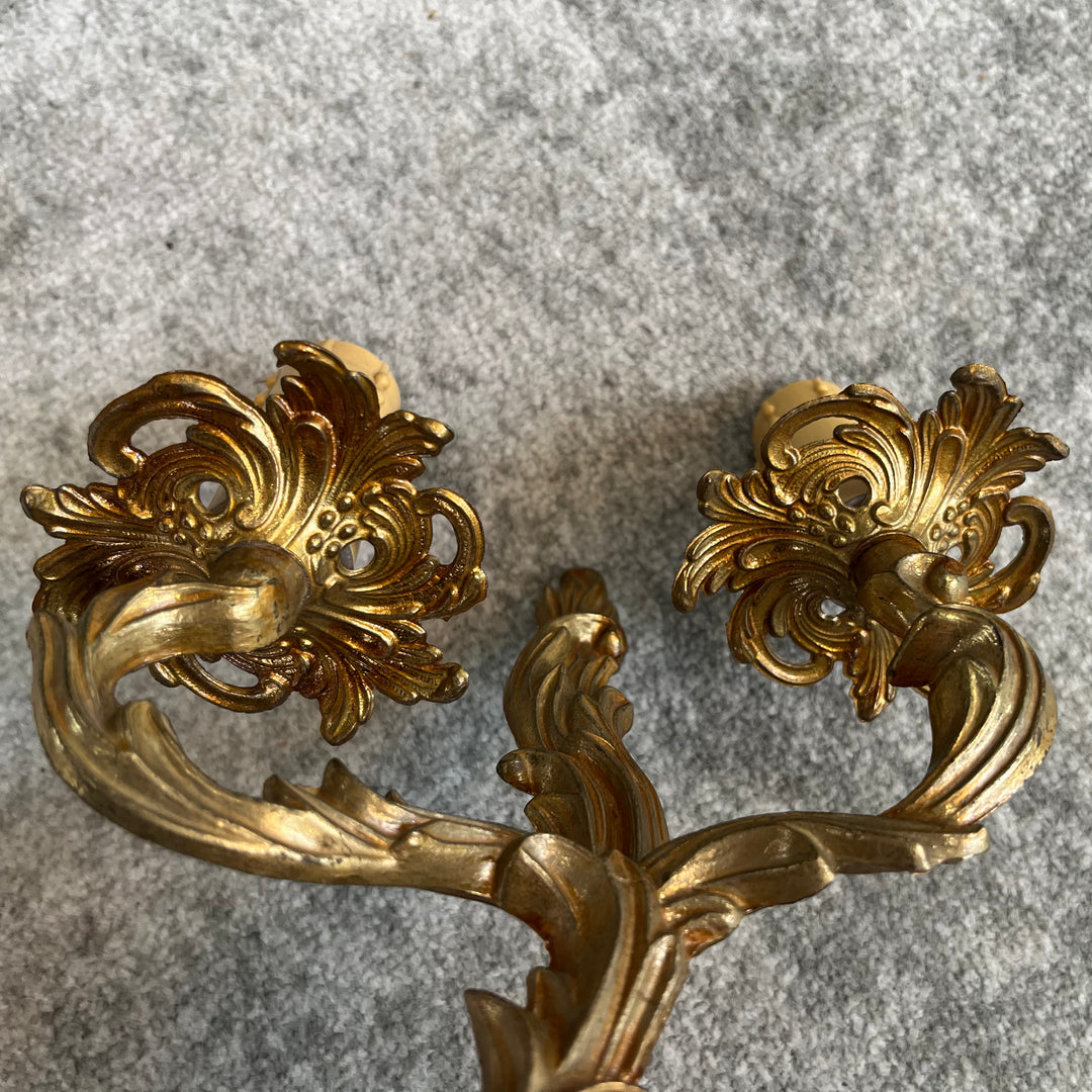 appliques bronze véritable style louis xv