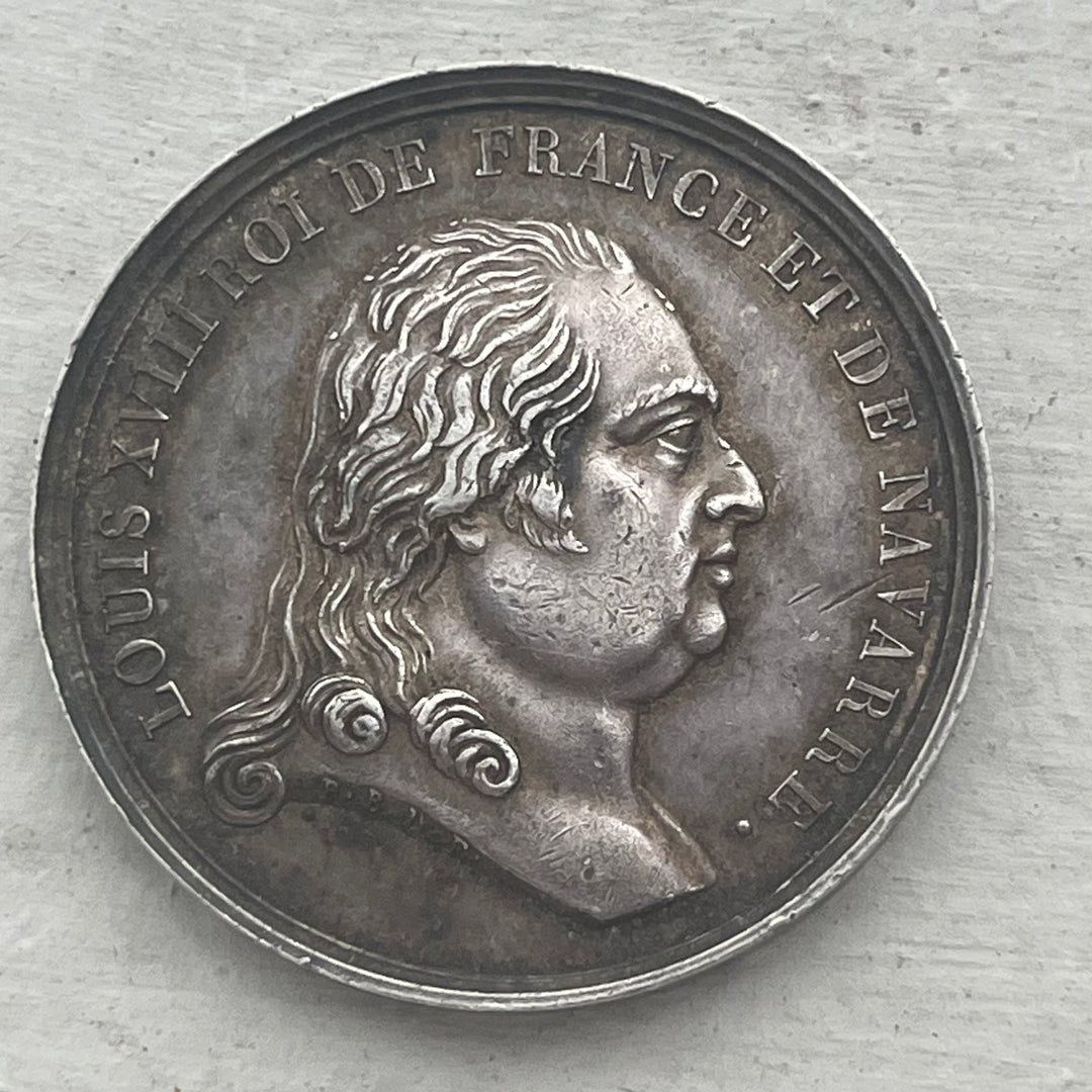 Silbertoken, Notare, Louis XVIII Rouen