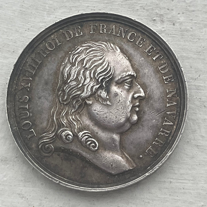 Silbertoken, Notare, Louis XVIII Rouen