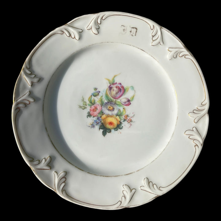 service 11 assiettes porcelaine paris XIXe