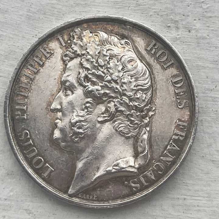 Silver Token, Notare Louis Philippe Rouen Lampe
