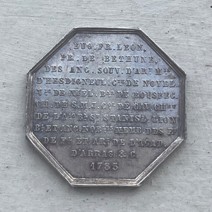 Artois Silver MetEugèneFrançoisLéonMetBethune、1785