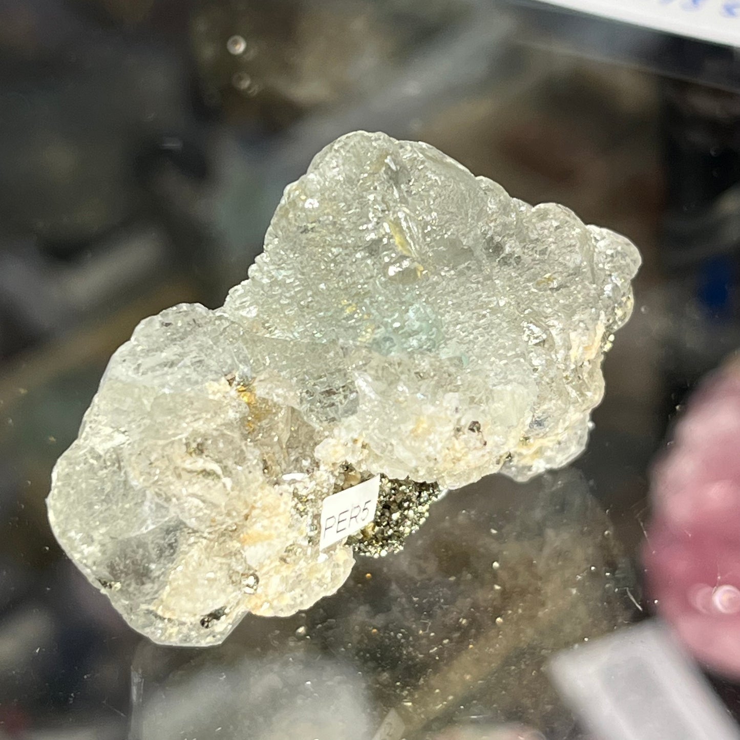Fluorite verte transparente Pérou PER5