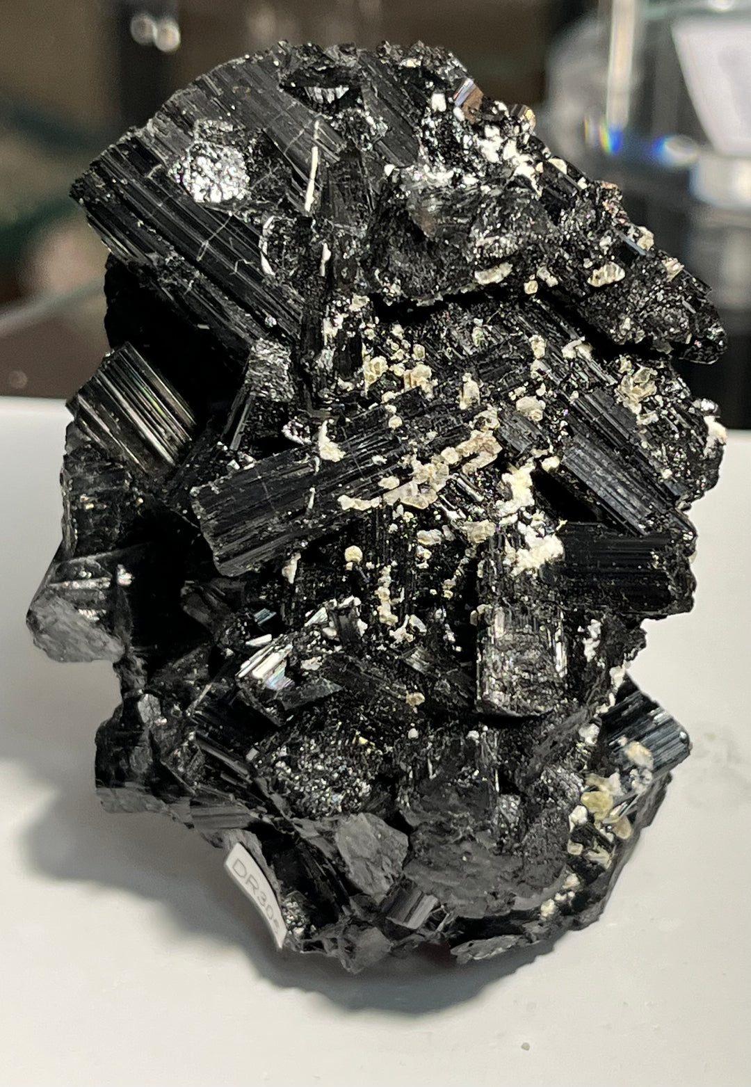 Tourmaline noire ( Schorl ) MUSCOVITE Pakistan DR305