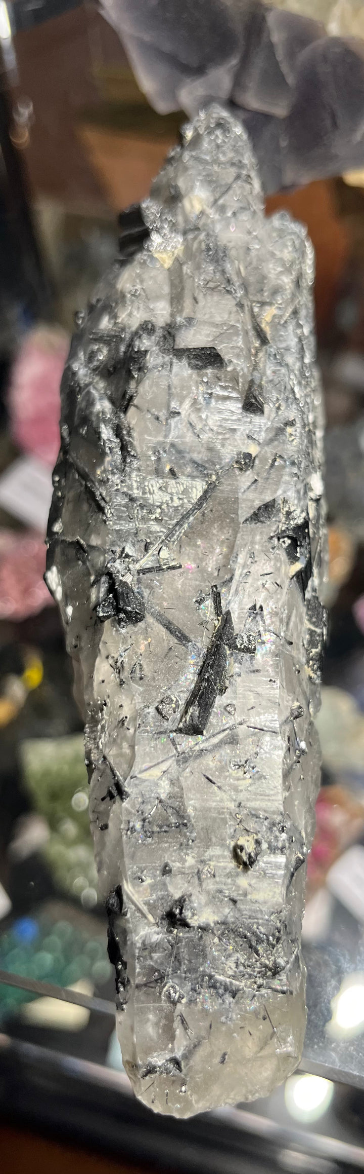 Tourmaline noire dans quartz Chine DA202