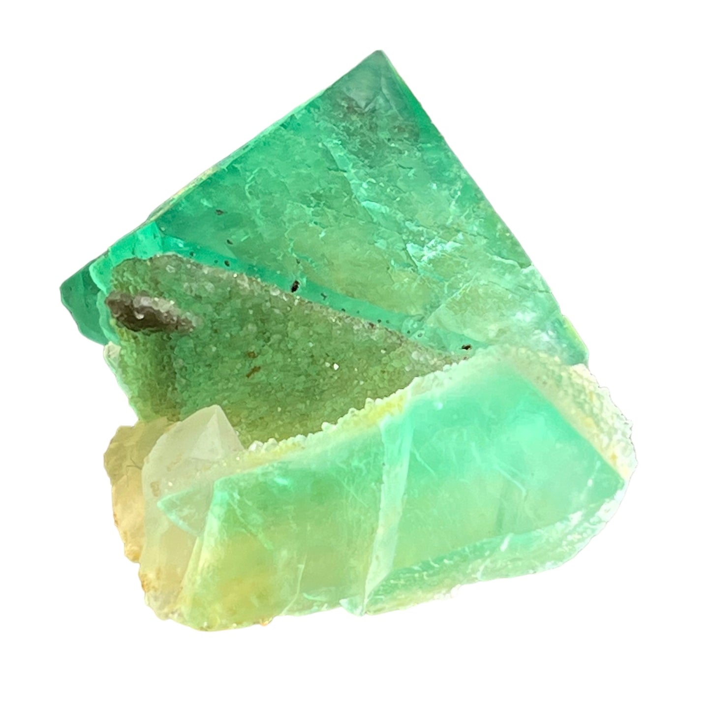 Fluorite avec quartz Afrique du sud DA144