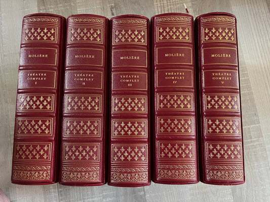 Complete Thêtre moliere. Beltz (Robert) 5 volumes 1964