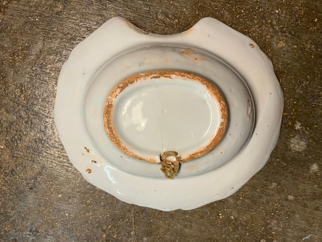 plat à barbe de Moustiers  XVIIIe