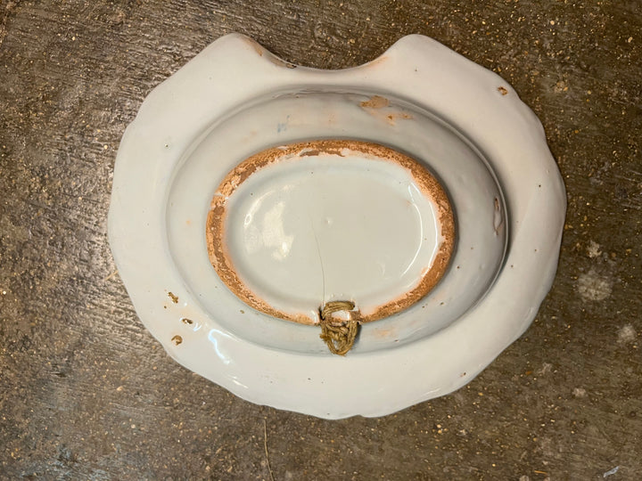 plat à barbe de Moustiers  XVIIIe