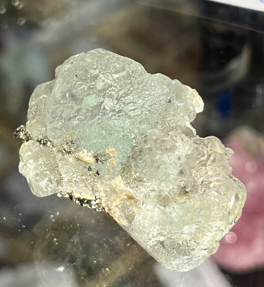 Transparent green fluorite Peru PER5