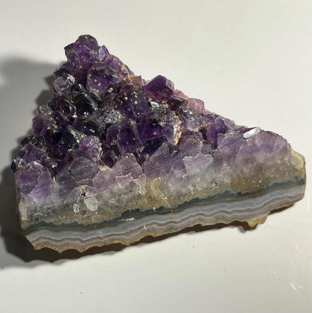 DRUSE AMETHYST AGATE URUGUAY M18W90