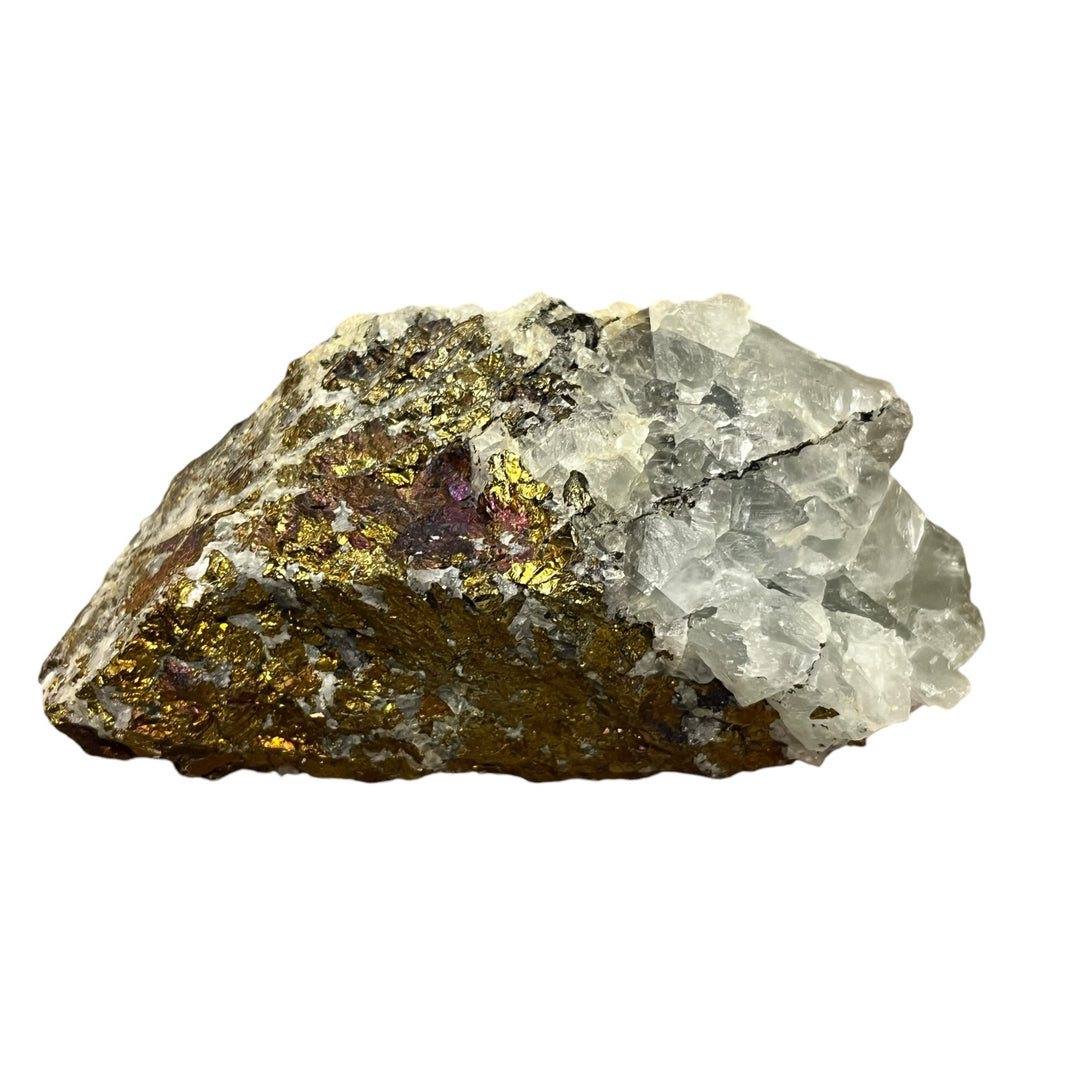 Chalcopyrite sur fluorine Mine du Burc Tarn France C98