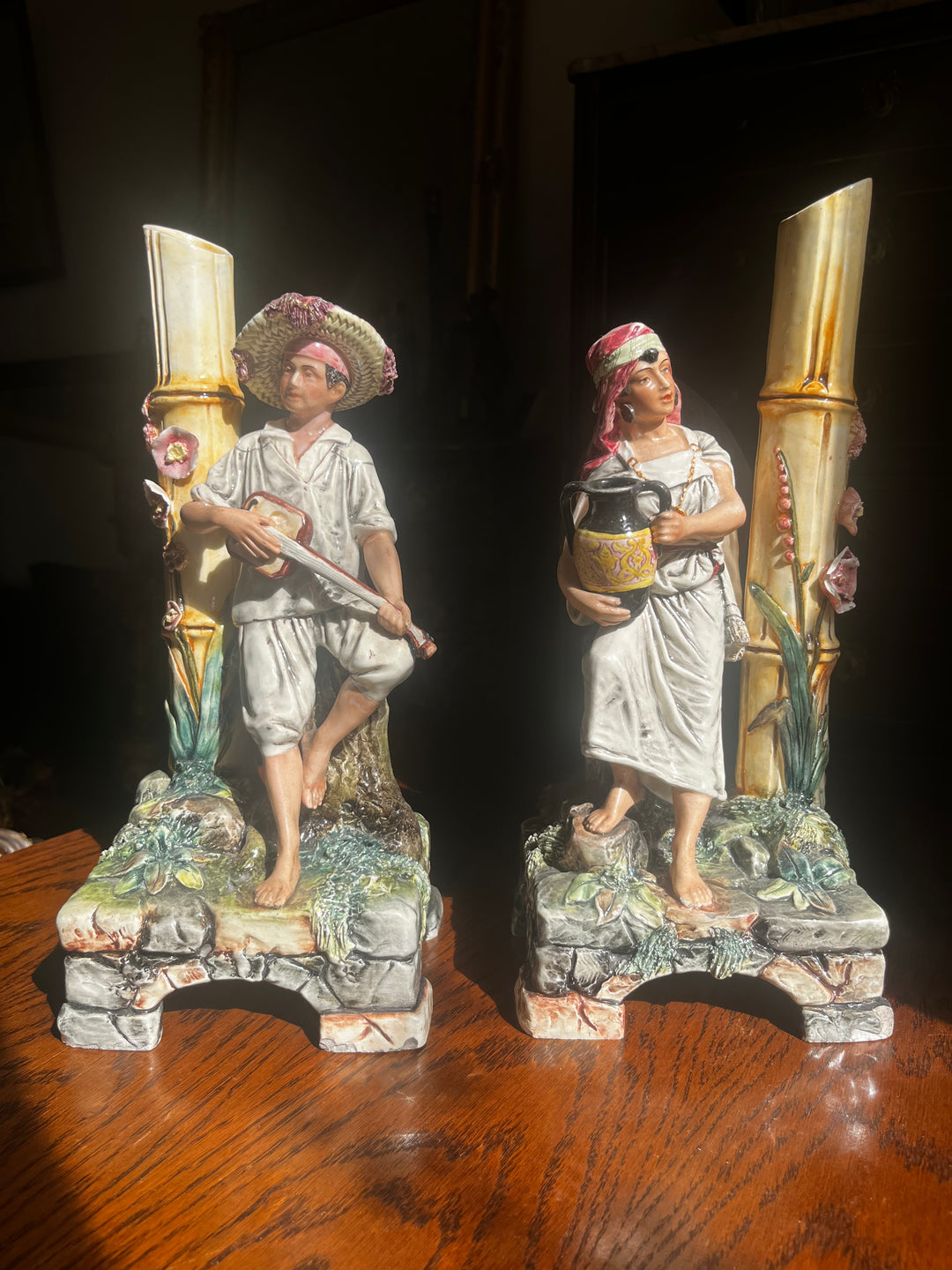 Paire de soliflores de Bernhardt Bloch