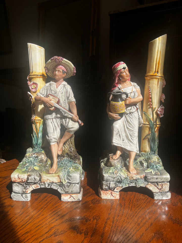 Paire de soliflores de Bernhardt Bloch