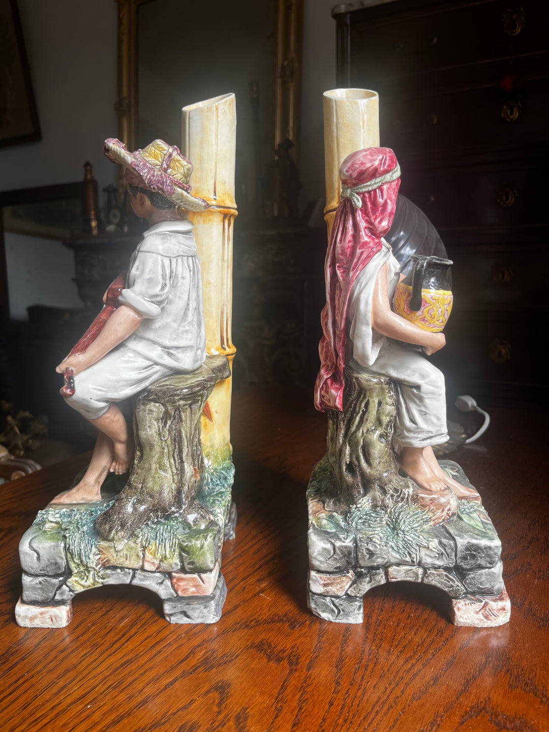 Paire de soliflores de Bernhardt Bloch