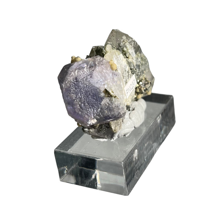 Fluorite avec fantômes quartz Panasqueiras  Portugal PNQ37