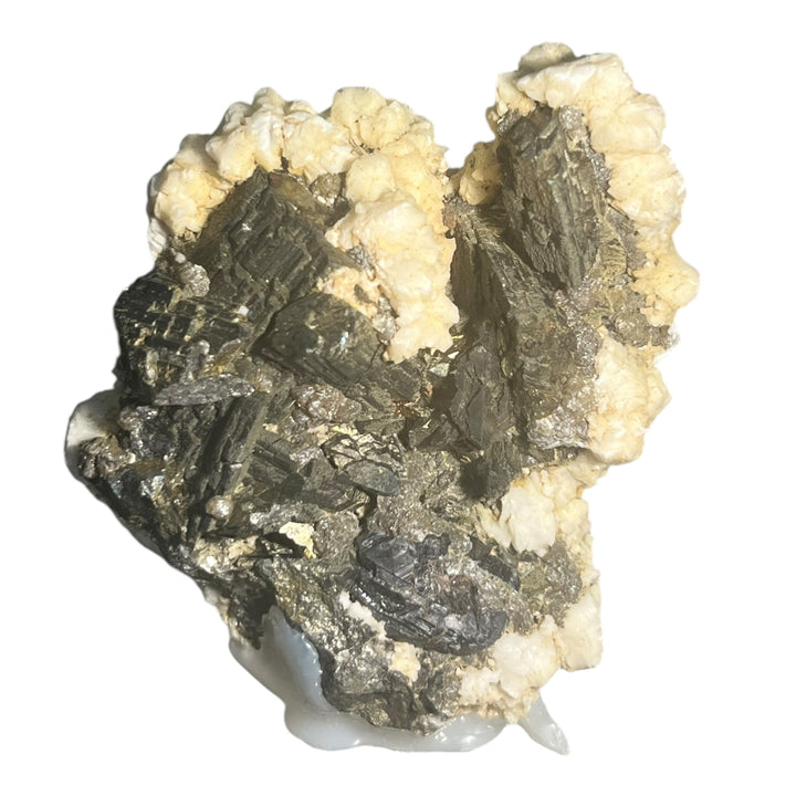 Arsenopyrite et calcite Portugal PNQ4