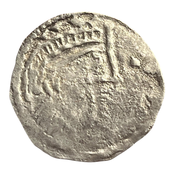 Denier argent de Vendome du trésor d’Espagne de Catalayud