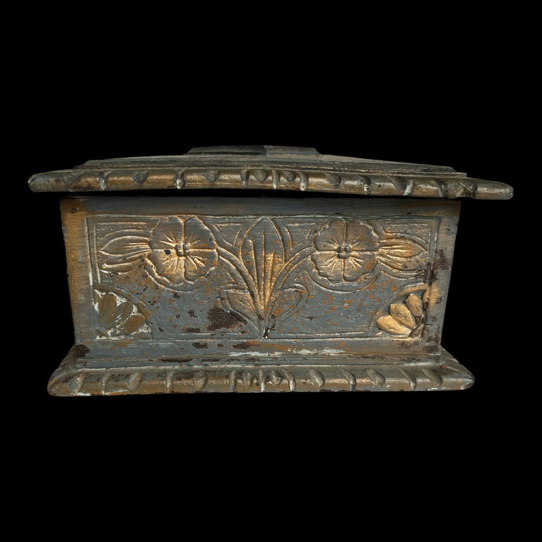 boîte à bijoux en bois