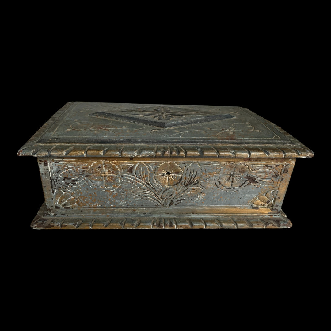 boîte à bijoux en bois