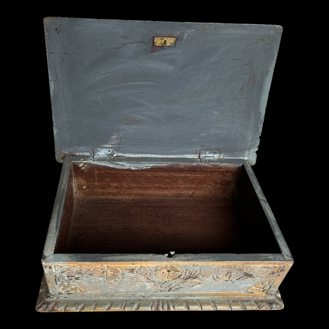 boîte à bijoux en bois